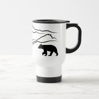 Black Bear & Pikes Peak Travel Mug