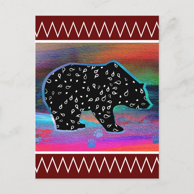 Black Bear Postcard (Front)