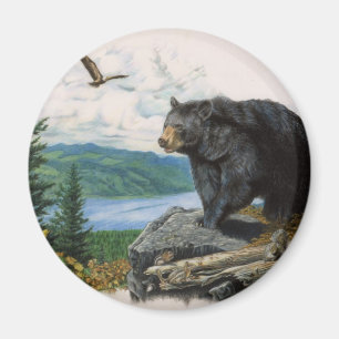 Black Bear Ridge Magnet