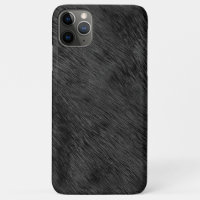 Black Bear Skin faux Fur Texture