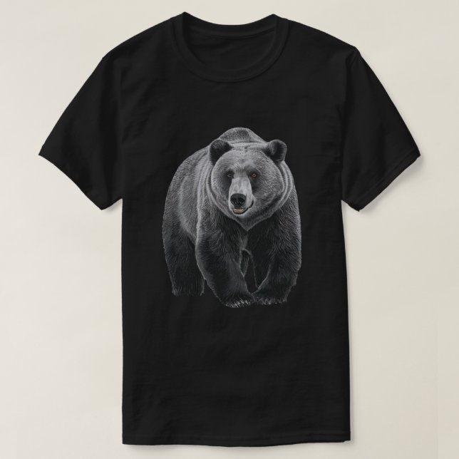 Black Bear T-Shirt (Design Front)