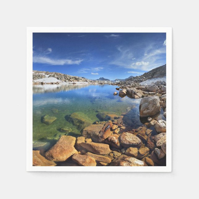 Black Bear Tarn - Sierra Napkin (Front)