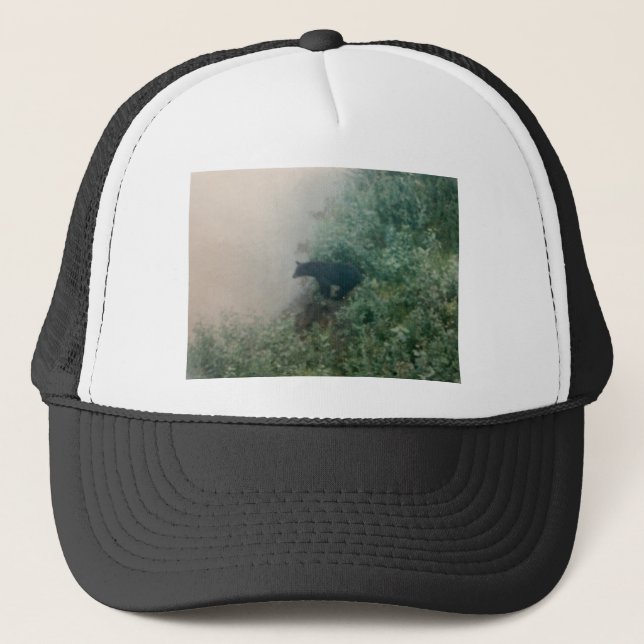 Black Bear Trucker Hat (Front)