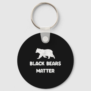 Black Bears Animal Lover Of Nature Outdoors Campin Key Ring