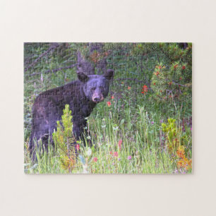 Black Bears Canada. Jigsaw Puzzle