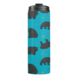 Black Bears Thermal Tumbler