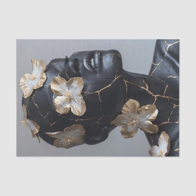 Black Beauty2 Tissue Paper (Front)