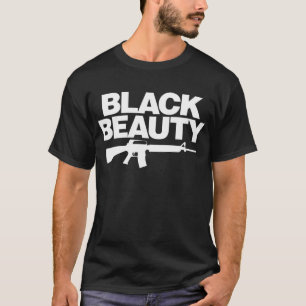 Black Beauty AR - White T-Shirt