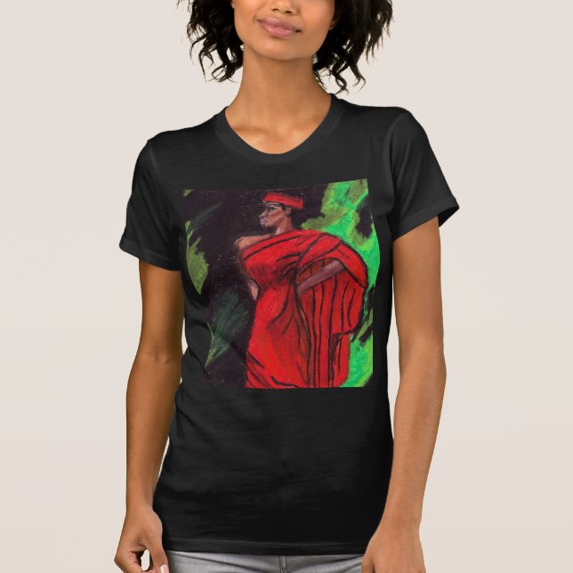 BLACK BEAUTY blk tee (Front)