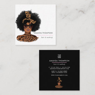 Black Beauty Fashion Business Card