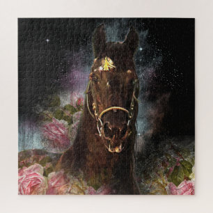 Black Beauty Friesian Horse - Puzzle