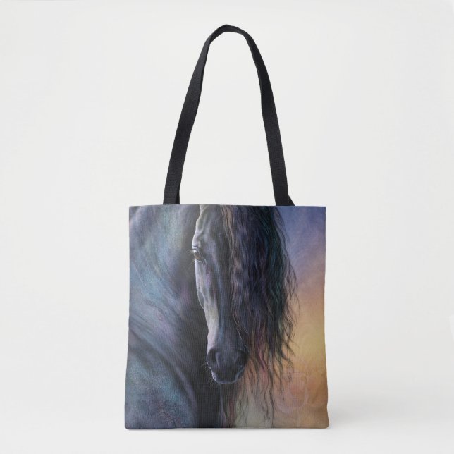 Black Beauty Tote Bag (Front)