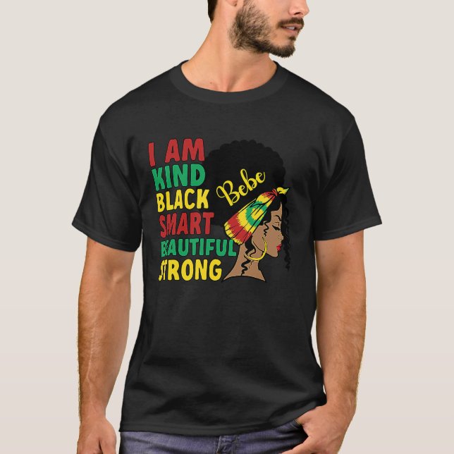 Black Bebe Grandmother African American Bebe Grand T-Shirt (Front)