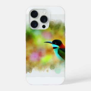 Black BeeEater 160724AREF214 - Watercolor iPhone 15 Pro Case