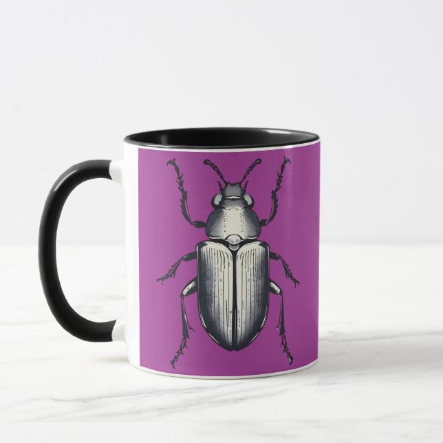 Black Beetle  Mug (Left)
