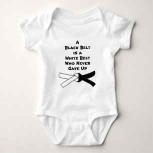 Black Belt Baby Bodysuit