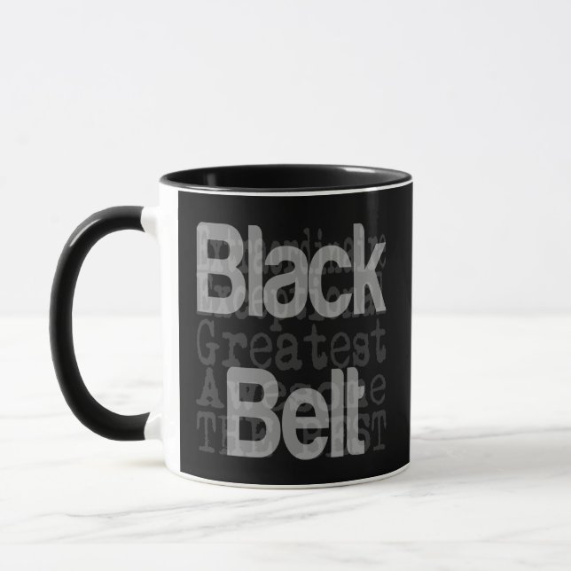 Black Belt Extraordinaire Mug (Left)