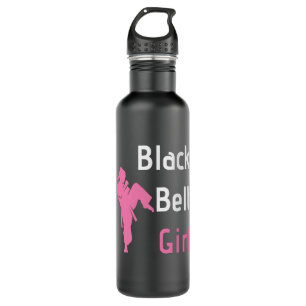 Black Belt Girl Karate Martial Arts 710 Ml Water Bottle
