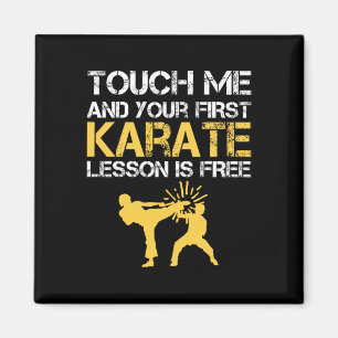 Black Belt Karate  Magnet