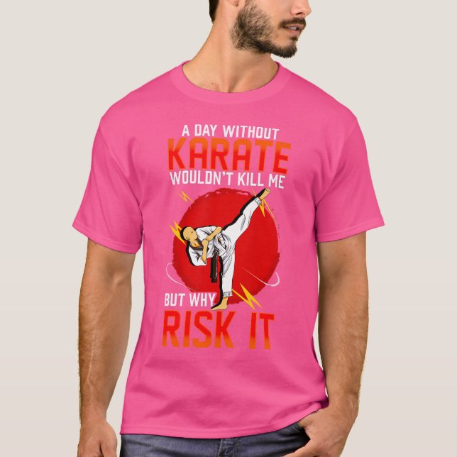 Black Belt Karate T-Shirt (Front)