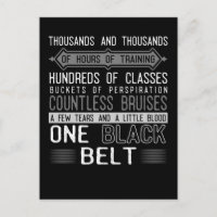 Black Belt Karate Taekwondo Jiu Jitsu Motivation