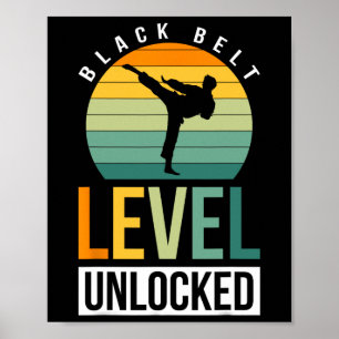 Black Belt Level Unlocked 3  Poster