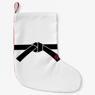 Black Belt, Martial Arts 黒帯, 武道 Small Christmas Stocking