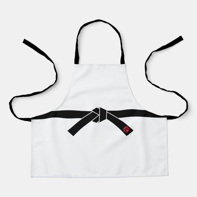 Black Belt, Martial Arts Apron (Front)