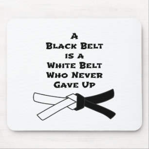 Black Belt Mouse Mat