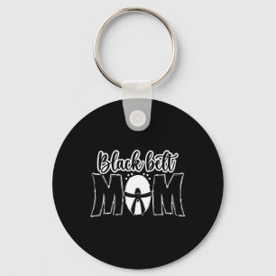 Black Belt Mum Karate Mum Karate Mother Karate Mam Key Ring