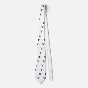 Black Belt Party Tie