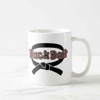 Black Belt (red) Coffee Mug
