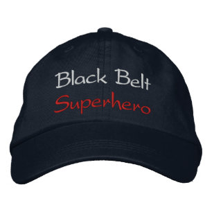 Black Belt Superhero Baseball Cap