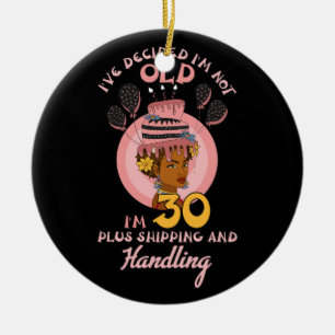 Black Betty Birthday Boop Motivational I_ve Decide Ceramic Tree Decoration