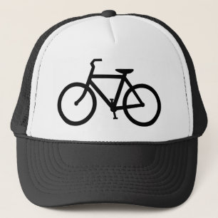 Black Bicycle Hat