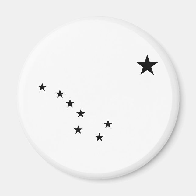 Black Big Dipper Magnet (Front)