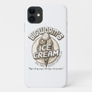Black big worm  iPhone 11 case