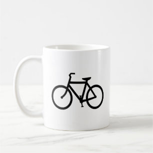 Black Bike Route Coffee Mug