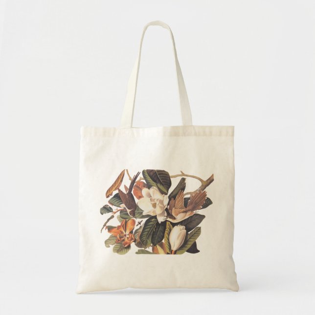 Black Billed Cuckoo Audubon Bird  Tote Bag (Front)