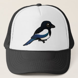 Black-billed Magpie Trucker Hat