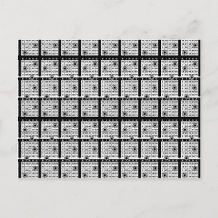 Black Bingo Cards