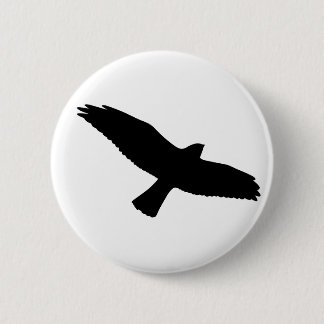 Black Bird Button