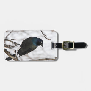 Black Bird Luggage Tag