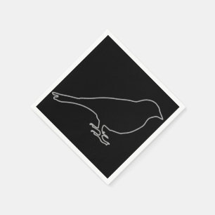 Black Bird Napkins