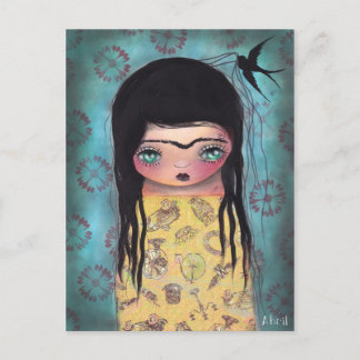 Black Bird Postcard