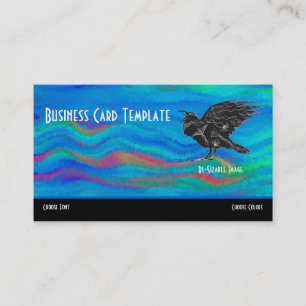 Black Bird Raven Business Card