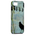 Black Bird with Stoplight "eccentric caricature"