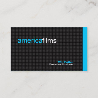 Black & Blue Business Card