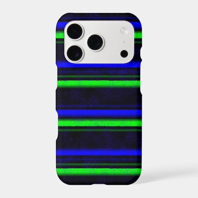 Black Blue Green Stripes (Back)