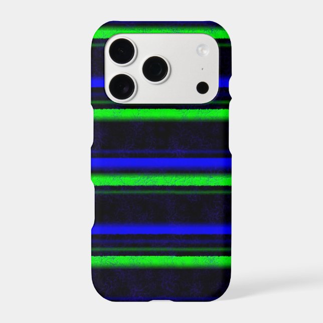 Black Blue Green Stripes (Back)